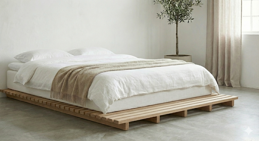 マットレスのみ：すのこと組み合わせて